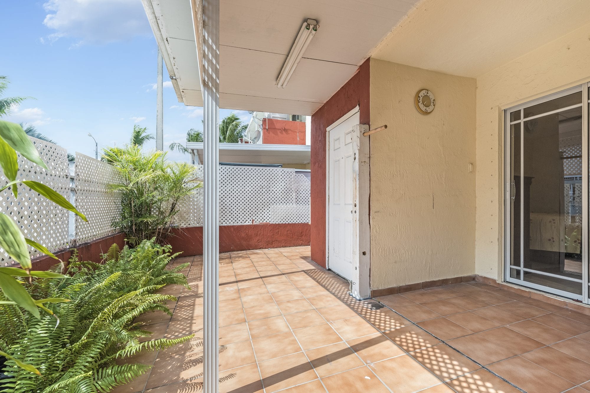 First Floor Hialeah Gardens 2 Bedroom Condo with Terrace Sea Grove Realty