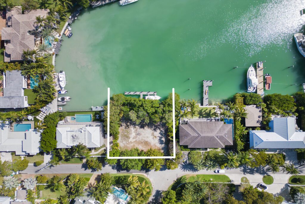 Over 10,000 sqft Waterfront Lot in Key Biscayne Sea Grove Realty