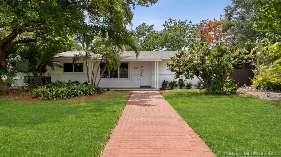 Exquisite 4-Bedroom Home on Large Lot in South Miami